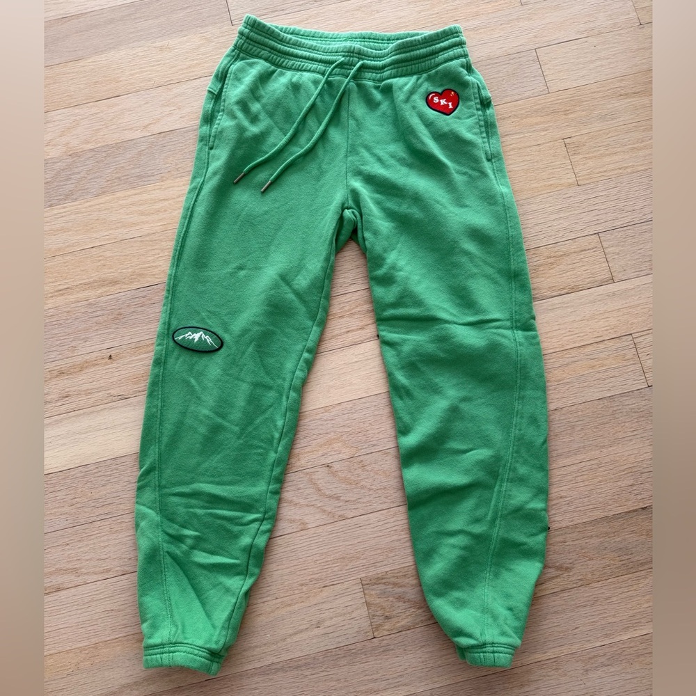 Green Kids Jogger Pants